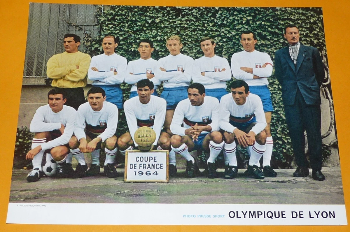 Carte Foot Nîmes Olympique Garnier Publistar 1964-1965 – Excellent état