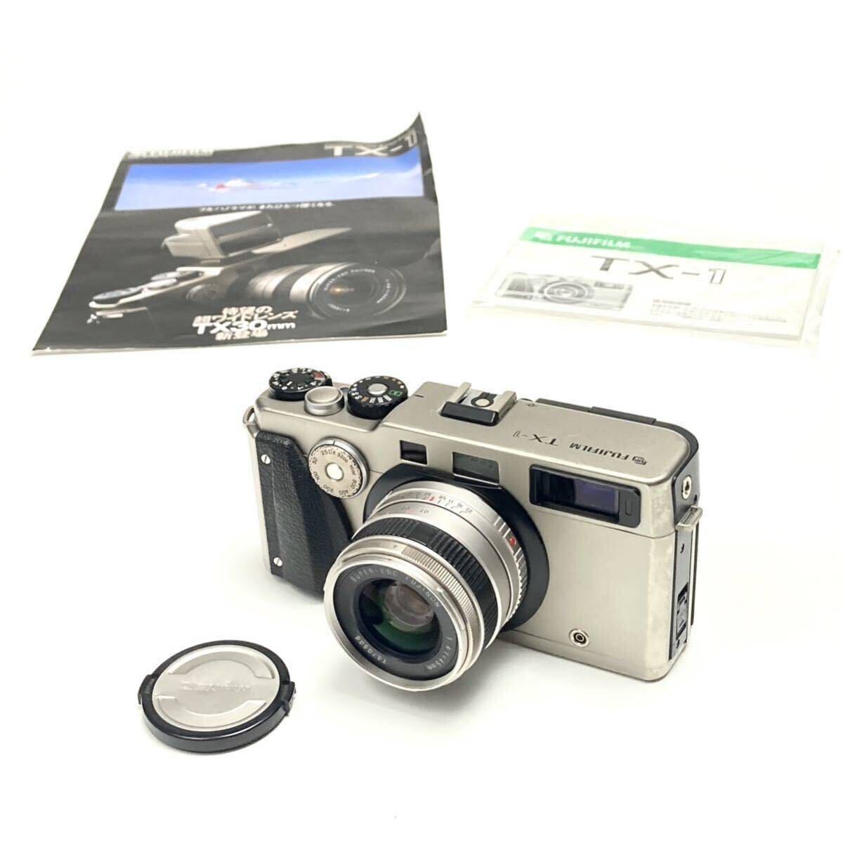 CNT 112 w/strap[Near MINT] Fuji Fujifilm TX-1 Rangefinder w/ 45mm  