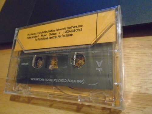 SEALED RARE PROMO Schwartz Brothers sbi sampler CASSETTE TAPE Black Music Month - Picture 2 of 2