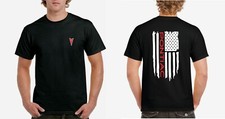 Pontiac US Flag T-Shirt - MADE IN USA