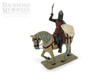 1240 LOOSE "Medieval Knight w/Conical Helm" 54mm Metal Figure Mounted , LM