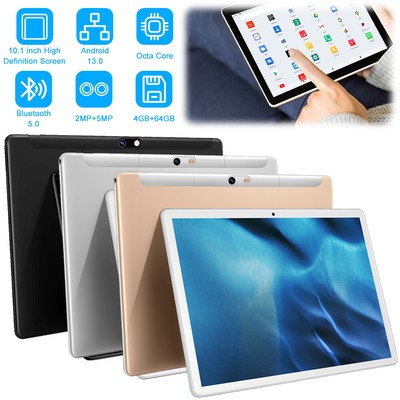 2025 10 inch Tablet Android 13 Tablets 4GB RAM 64GB ROM Dual Camera Bluetooth