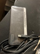 LOT 5 Genuine Lenovo 65w USB-C ADLX65YCC3A Power Charger Adapter w/ Power Cable