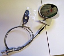 Fits 70 71 72 73 74 75 76 A-body Demon Duster Drivers Side Rallye Mirror New