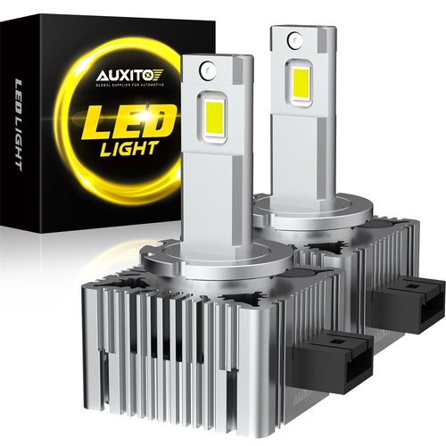 Pair 6000K D3S D3R DS3 HID Xenon Headlight Replacement Bulbs Super Bright 200W - Picture 9 of 14