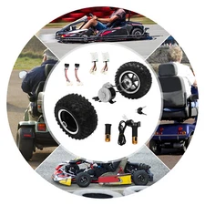 Motor Drive Air Wheel Conversion Kit Double Wheel Set for Electrical Beach Bike