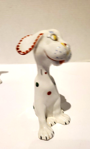 Lavin & Lauer Co New York Pair Of Dogs Puppies Hand Painted Germany 5.25" - Picture 17 of 24