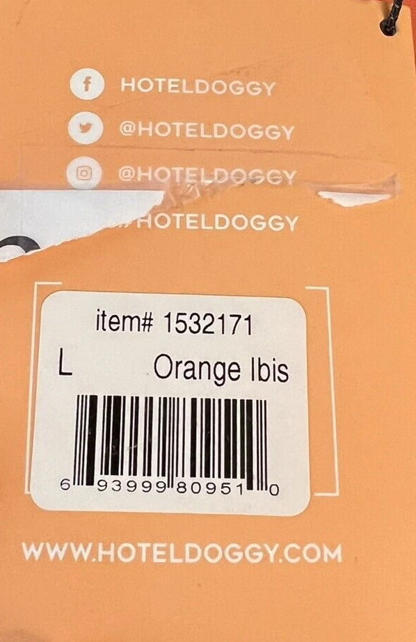 new dog Life Jacket Size Large vest preserver Doggy Adventure Wear Dog orange - Image 3 of 4