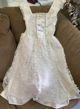 GIRLS PRINCESS LACE DRESS SZ 6x COSTUME PRETEND PLAY