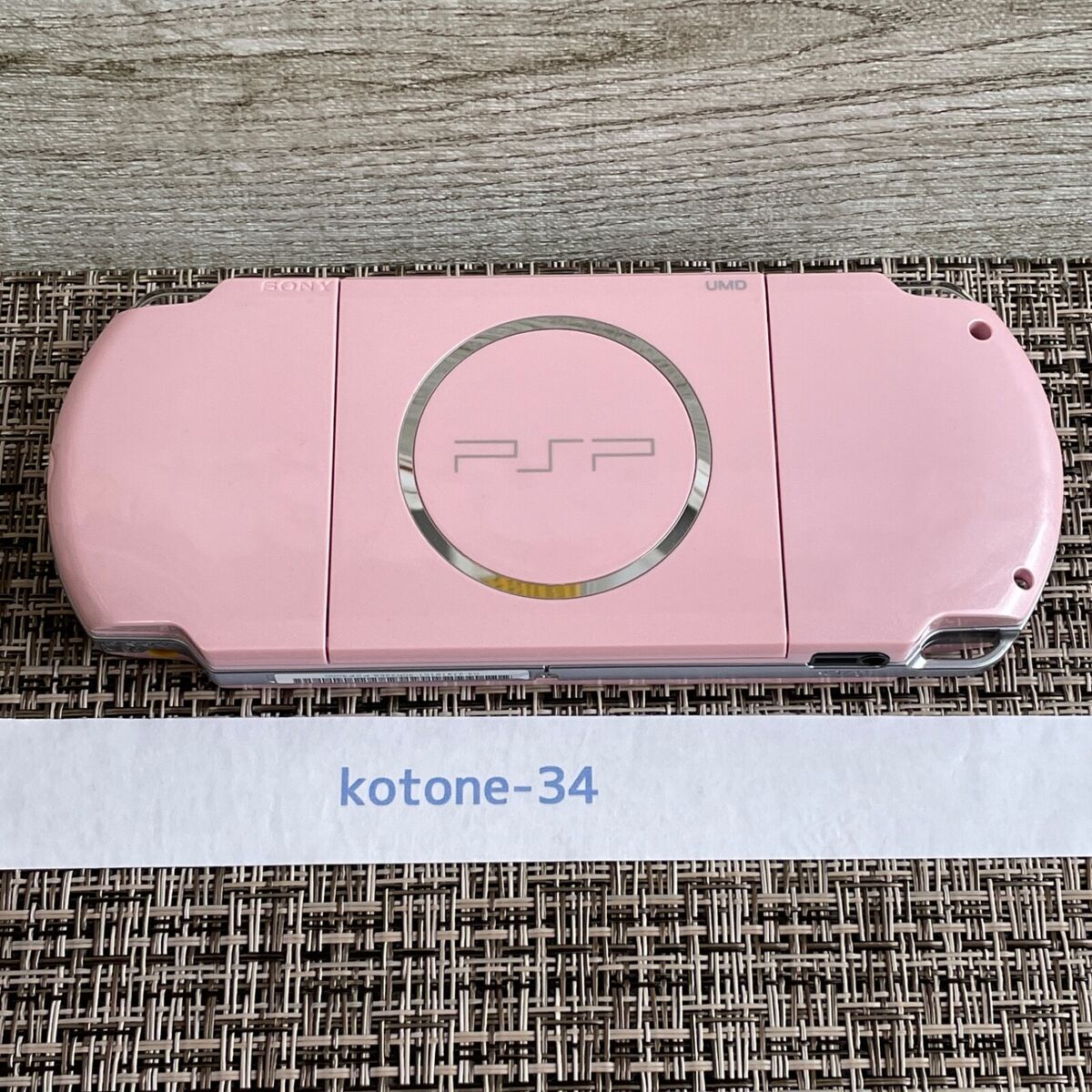 SONY PSP 3000 ZP Console Blossom Pink Playstation Portable SONY PSP 3000 ZP Console Blossom Pink Playstation Portable
