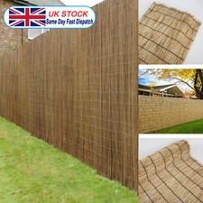 10/13FT Garden Reed Fencing Cane Screen Fence Long Outdoor Privacy Panels Screen