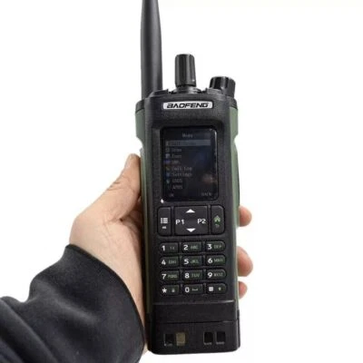 BAOFENG DM32UV Walkie Talkie 10W Digital DMR Simulation GPS APRS AM FM HAM Radio