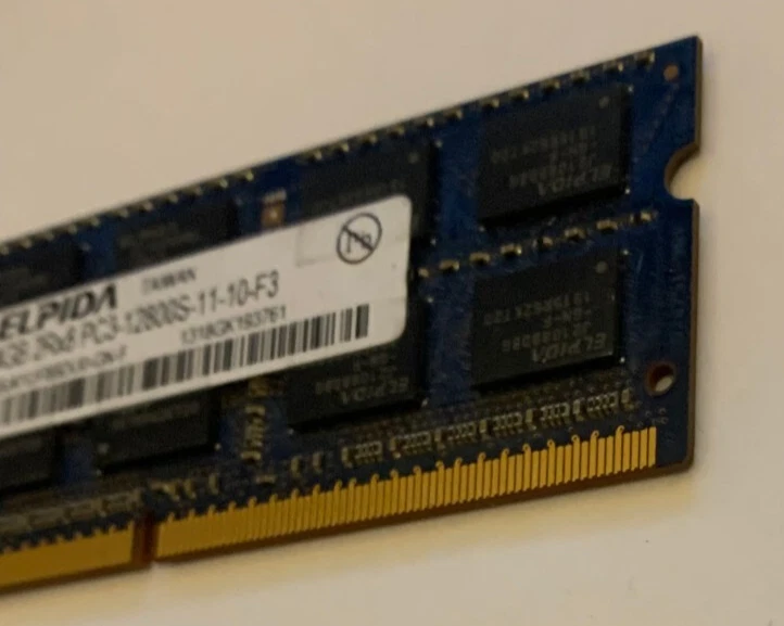 ELPIDA 4GB 2Rx8 PC3L-12800S-11-12-F3 1600 Mhz Memory Lenovo HP Acer - Image 4 of 4