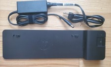 New HP 2013 UltraSlim Docking Station D9Y32UT ABA HSTNN-IX10 With HP AC Adapter