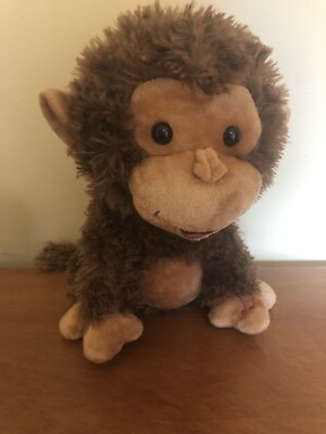 Cuddle Barn 10'' Animated Monkey Chimpanzee SEE VIDEO! Crackin Up Coco