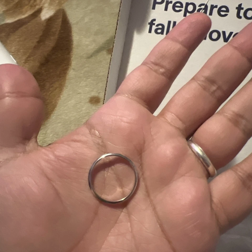 Van Cleef & Arpels Platinum WeddingBand Size 63 - Majestic - Authentic! USA Ship - Image 4 of 4