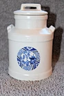 McCoy 330 Blue Willow Milk / Sugar Jug Vintage White Pottery