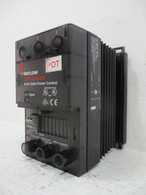 Watlow DC1V-5060-F000 Din-A-Mite Solid State Power Control 50 Amp 600V 50A