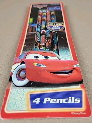 Disney Pixar CARS Pencils Supercharged Lightning McQueen Route