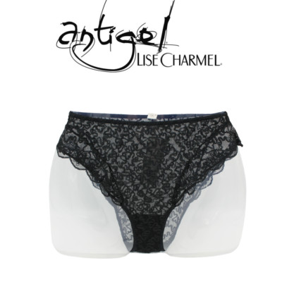 Spitzenslip, Damen, schwarz gemustert 40218 ANTIGEL (by Lise Charmel)