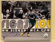 Arturo Alvarez Signed San Jose Earthquakes 8x10 Photo AMSM