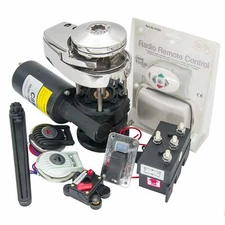 900W 8MM Boat Anchor Winch 12V Remote Control Windlass Max Working Load 220KG