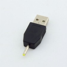 USB 2.0 Type A Male To 2.5mm x 0.7mm Plug 5V DC Power Supply Adapter Connector
