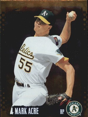 1995 (ATHLETICS) Score Gold Rush #501 Mark Acre