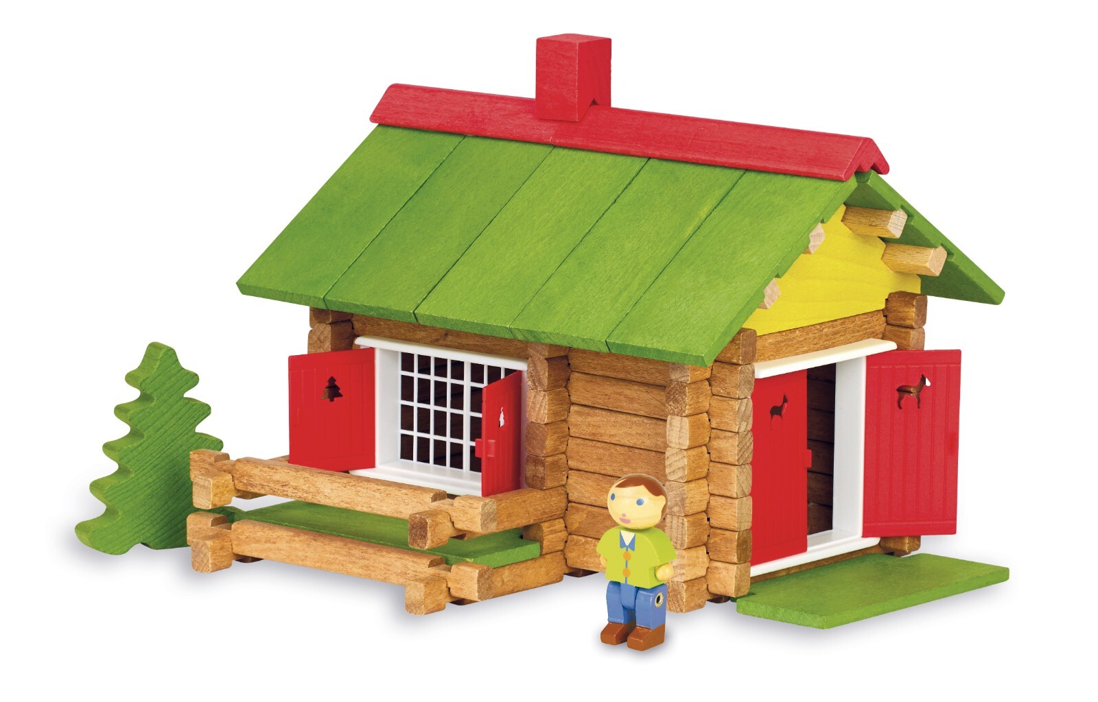 Chalet en bois à construire 100 pièces pour s'amuser en famille