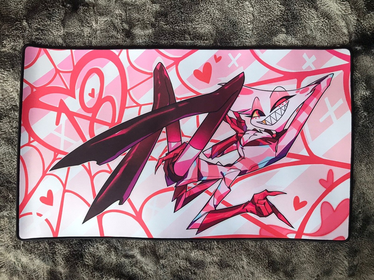Hazbin Hotel Official Angel Dust Playmat Limited Edition Vivziepop