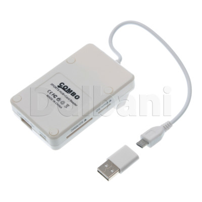 DZ-901 OTG Smart Multifunction Holder TF/SD/MMC Card Reader Universal Devices