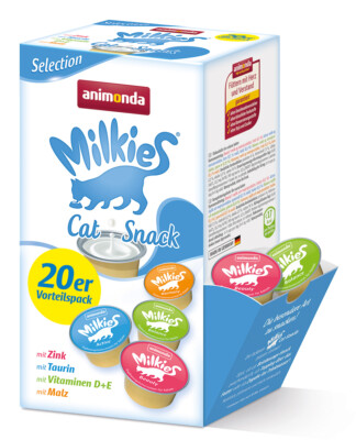 animonda Milkies Adult 20er Selection 80 x 15 g Katzenfutter Katzensnack