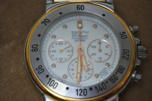 OROLOGIO ZENITH El PRIMERO RAINBOW SZ 100 CRONOGRAFO | eBay