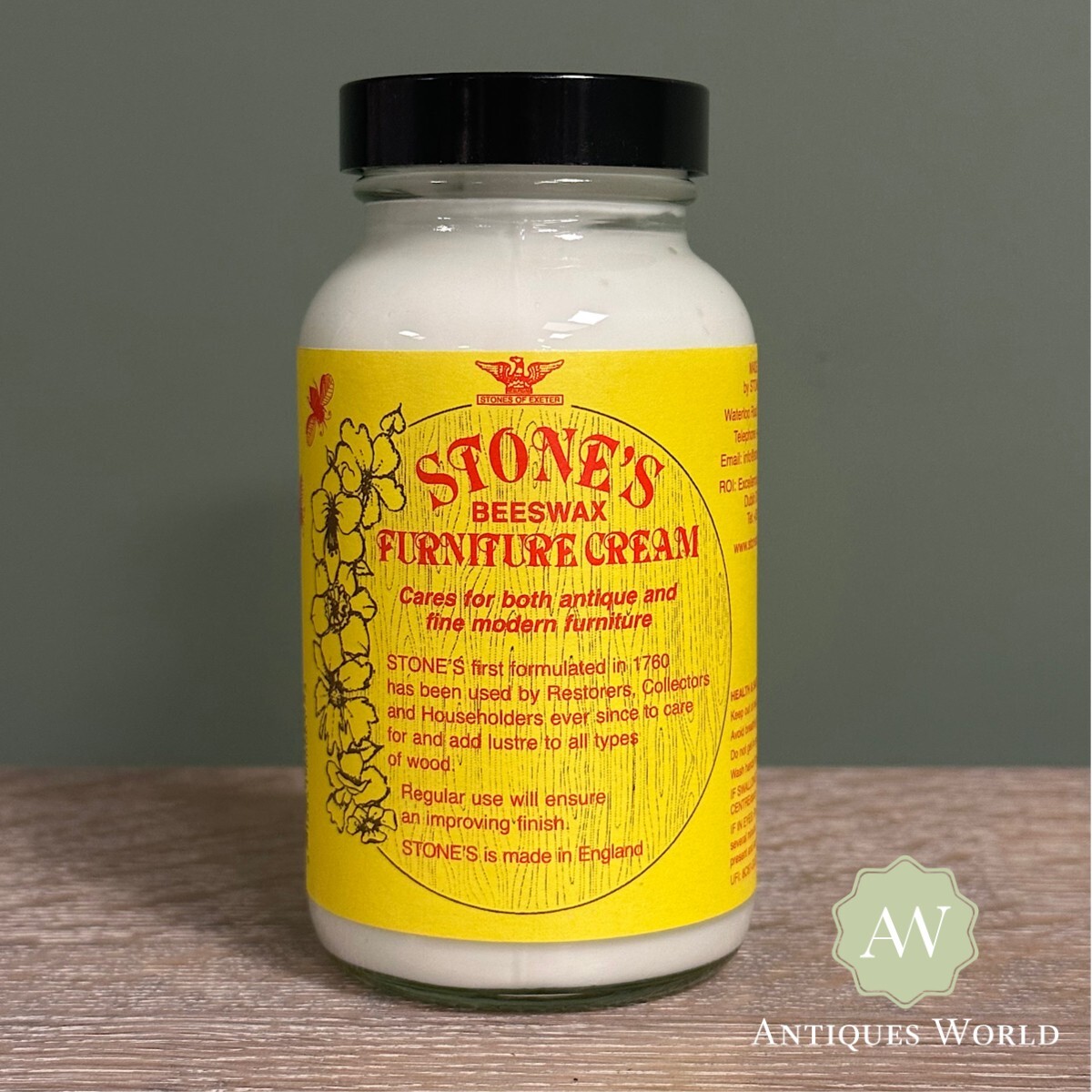 Stones Furniture Cream Polish - 227ml - Light