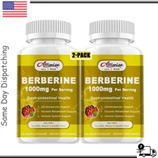 240 Pills Berberine HCL Supplement, Support Healthy Cholesterol, Heart Health