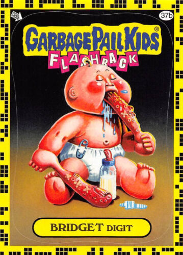 GARBAGE PAIL KIDS 2011 FLASHBACK SERIES 2 PICK-A-CARD YELLOW BASE STICKERS TOPPS - Picture 148 of 321