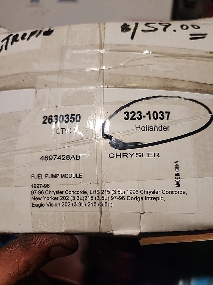 Conjunto de bomba de combustible para Chrysler Concorde Intrepid New Yorker 1996 1997 3,3 L 3,5 L Foto 4 de 4