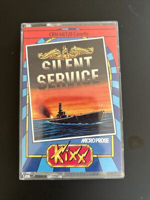 Commodore 64 Sid Meier s Silent Service Kixx Microprose C64 getestet funktioniert