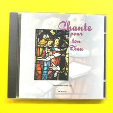 CHANTE POUR TON DIEU CD RARE HTF