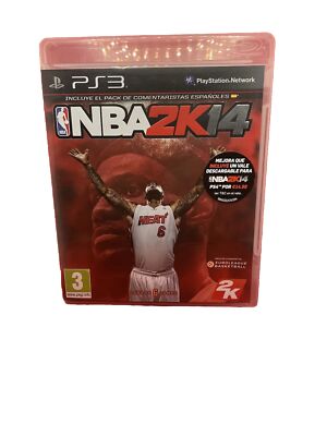 NBA 2K14 PS3 PAL Spanien Komplett mit Handbuch PlayStation 3 Lebron James
