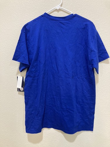 Majestic Men's Texas Rangers MBL Genuine Merchandise T-shirt blue L, Large NEW!! - Picture 4 of 4
