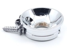 Electrosocket Jack Plate for Telecaster /Tele - CHROME - w/ mounting screws