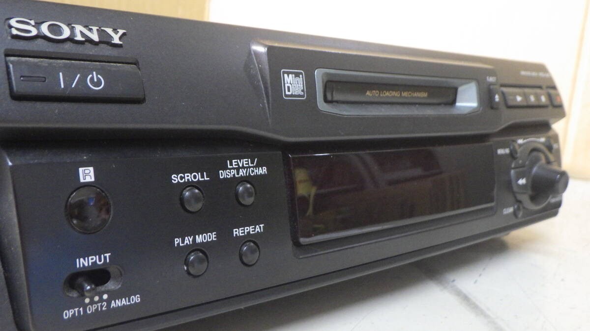 【動作品】 SONY ソニー MDS-S40 ＭＤレコーダー  1週間保証 Yahoo!オークション -「mds-s40」の落札相場・落札価格