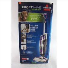 BISSELL CrossWave 2306 Wet/Dry Vacuum Cleaner, Purple Gently Used
