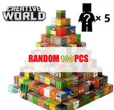 10-200 pcs. Magnetische Bausteine DIY Mini Welt – Magnet Puzzle Blöcke Spielzeug