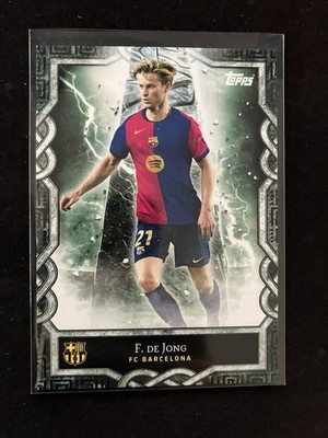 Frenkie de Jong 2024-25 Topps FC Barcelona Fan Set Monolith #MO-8