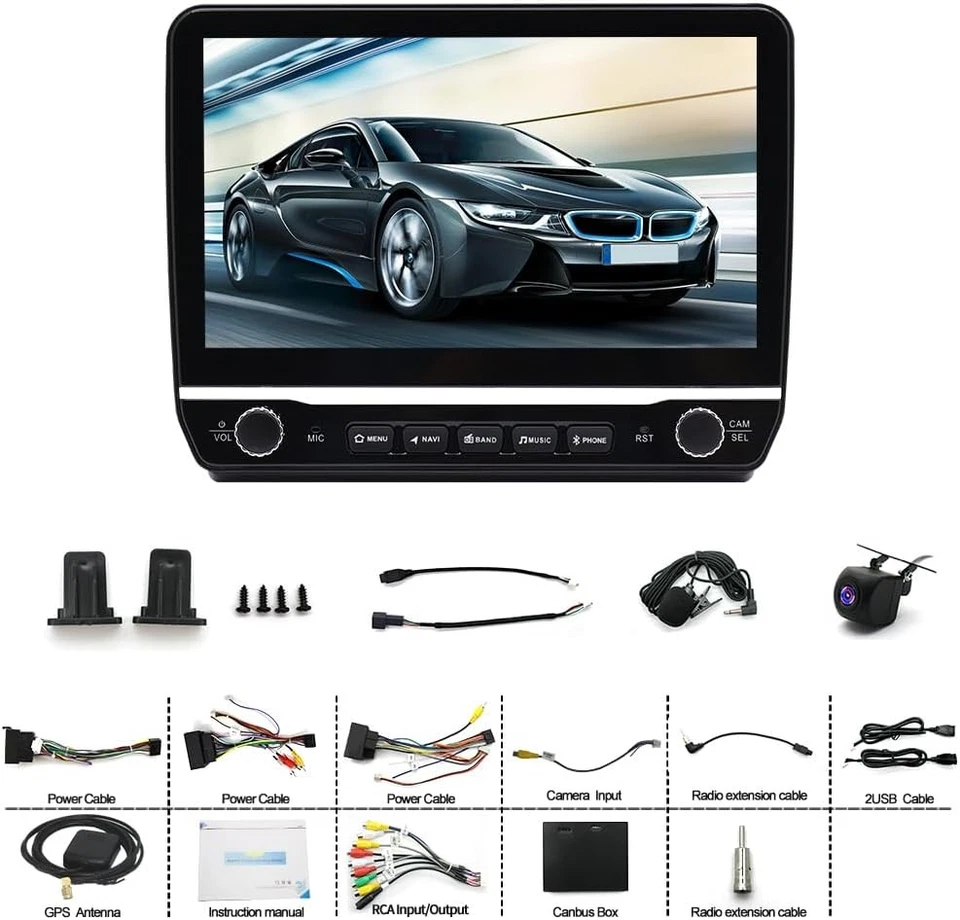 Für Fiat Ducato 2007-2023 10'' Carplay Android 13 Autoradio GPS Navi WIFI Kamera - Bild 3 von 4