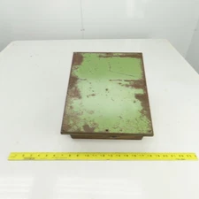 12-1/2" L x 9-3/4" W x 4" D Machine Mounted Electrical Enclosure W/Backplate