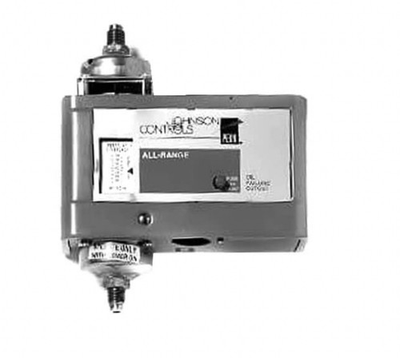 #ad Johnson Controls P28AA 2C Lube Oil Pressure Cutout Control w 60 Second Delay $254.78