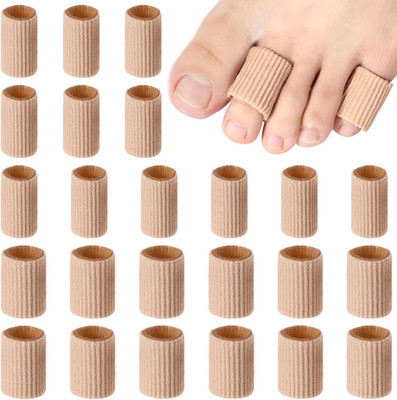 24pcs Soft Gel Cushion Tubes Corn Blister Protector Sleeves 2 Sizes Skin Color!!